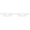 Ekena Millwork Mydland Architectural Grade PVC Running Trim, 6"H x 5/8"P x 48"L RUNP06X0625X48MYD - alternate 5